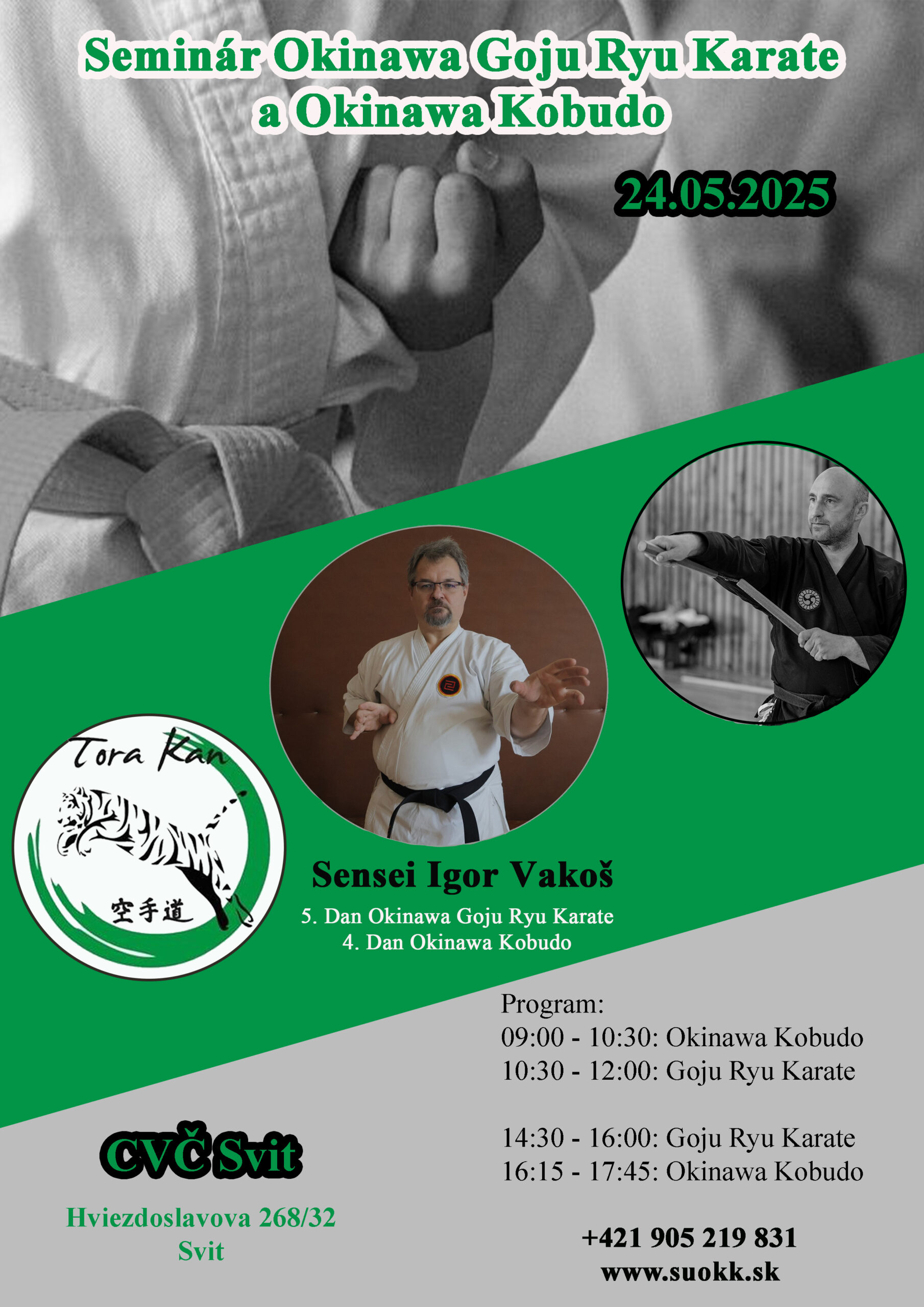 Seminár Okinawa Goju ryu karate a okinawa Kobudo
